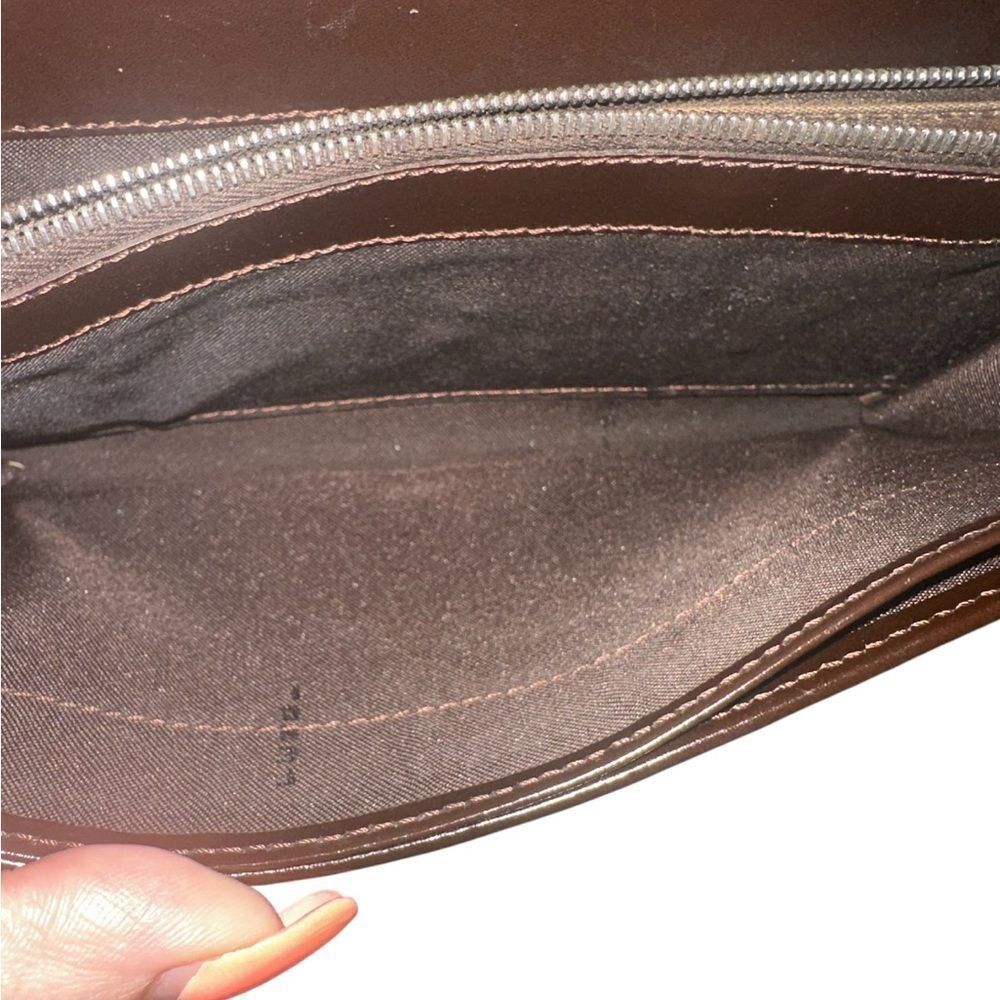 Authentic Fendi Zucca continental Black and Brown Wallet - Picture 9 of 16